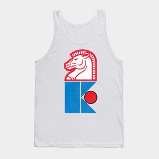 Defunct New Jersey Knights Hockey Team Tank Top